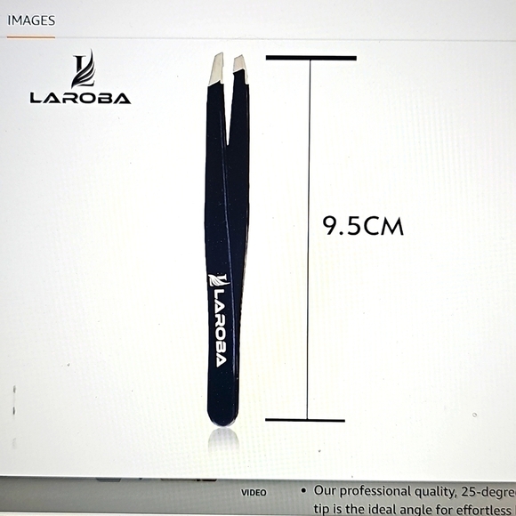 NEW Laroba Precision Slant Tweezers - Picture 8 of 10